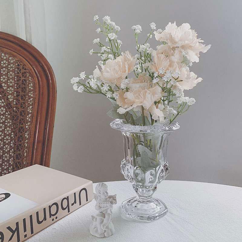 ガラススタンドフラワーベース no.115【フラワーベース 花器 花瓶 資材