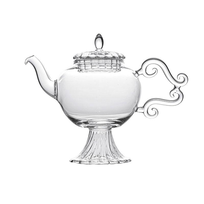 【取り寄せ商品】ティーポット ミニサイズ【ガラス製 ガラス茶器 茶器 ガラスポット 小さめ ミニ 一人用 紅茶 ハーブティー お茶 中国茶 ティータイム 急須】_6