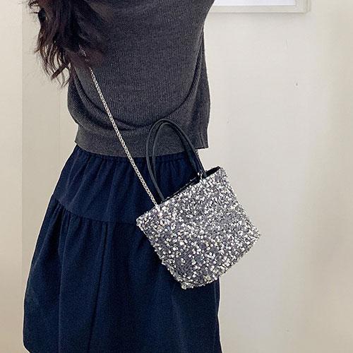 新品同様　ヘンリベンデル　シルバースパンコールトートバッグ　A4可能 新品同様 ヘンリベンデル シルバースパンコールトートバッグ A4可能