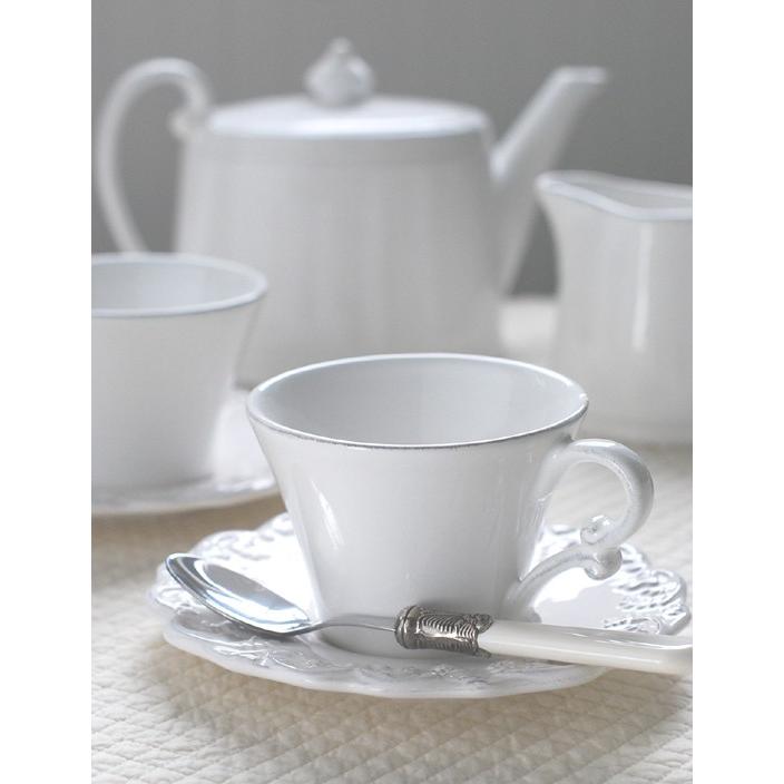 Trianon blanc トリアノン カップ＆ソーサー【COTE TABLE コテターブル