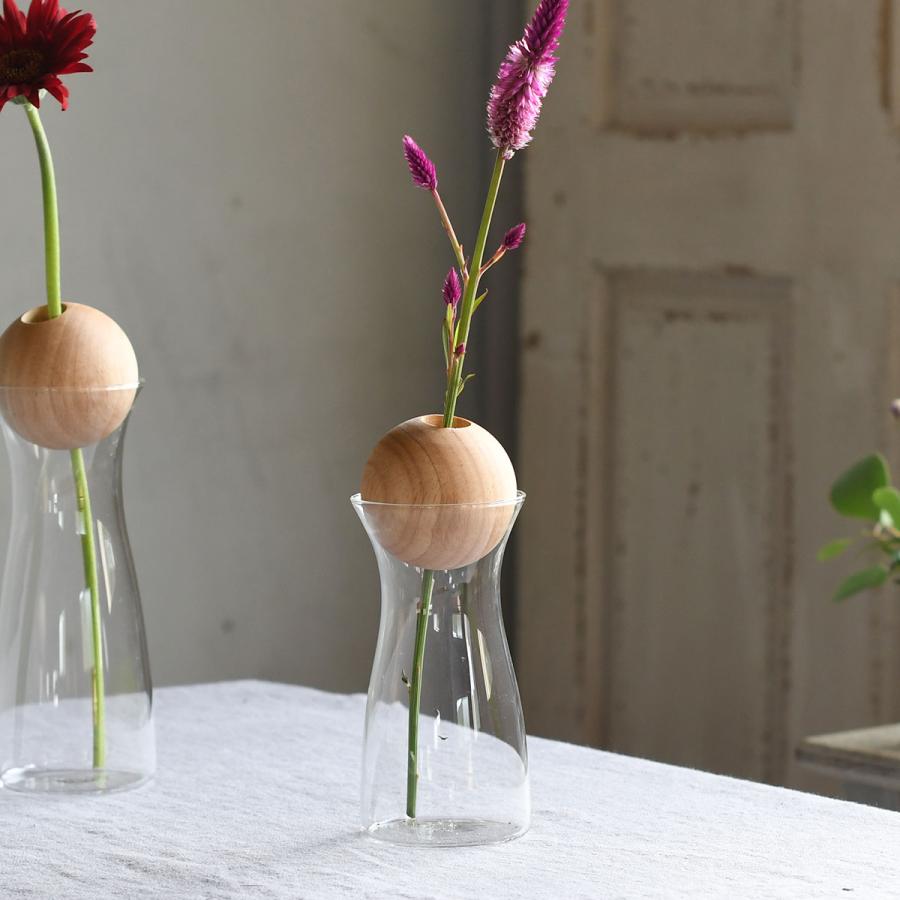 visco ビスコ ガラス製フラワーベース Mサイズ【ガラスフラワーベース