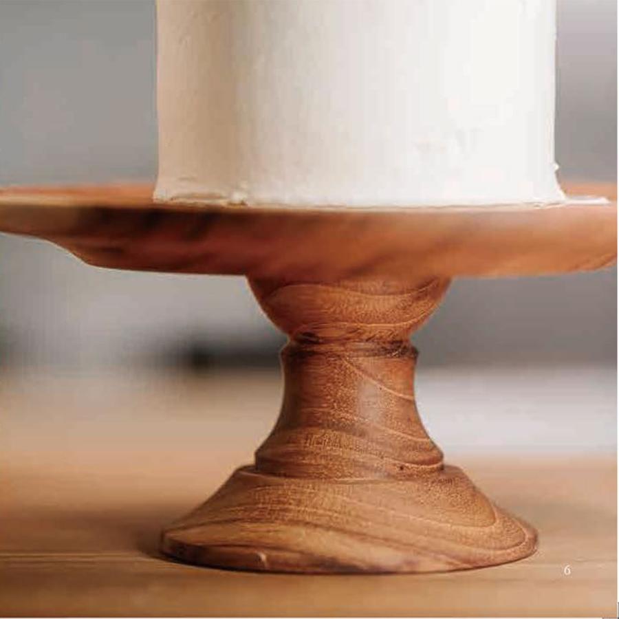 木製クラシック・ケーキスタンドM 【ケーキプレート おしゃれ