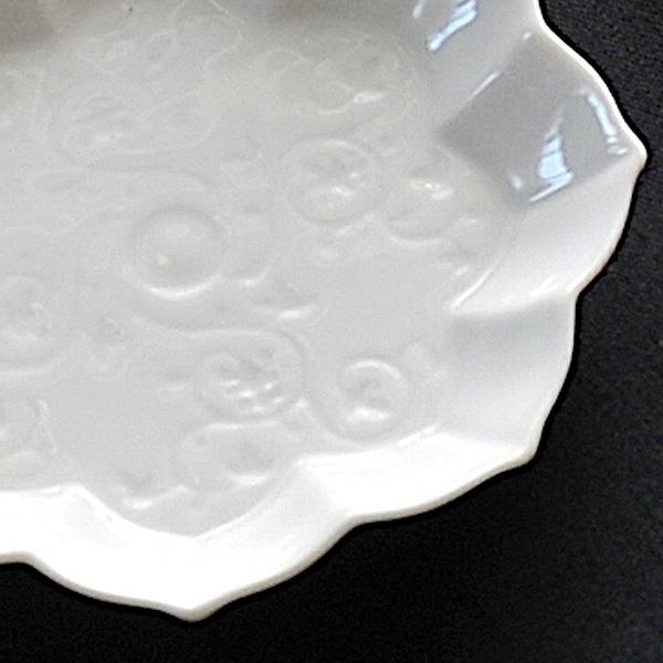 縁起紋皿 白磁【お正月 お祝い 小皿 豆皿 和食器 祝い皿 】 : 輸入