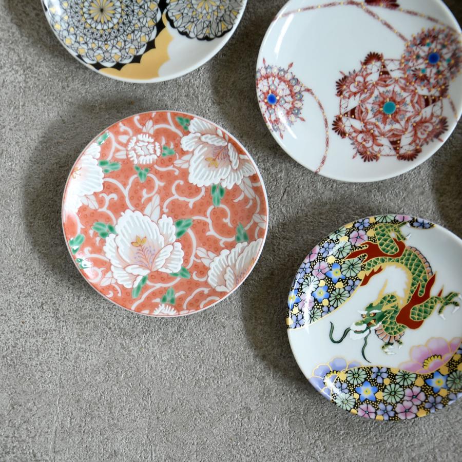 有名作家監修 九谷アート小皿 20種類 Kutani Art【日本製 九谷焼 小皿