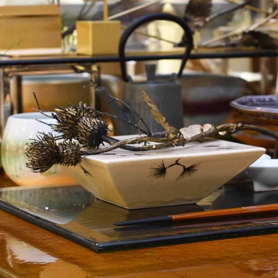 取り寄せ】神楽 KAGURA 高台プレート 15.5cm 2色【紫 パープル 皿