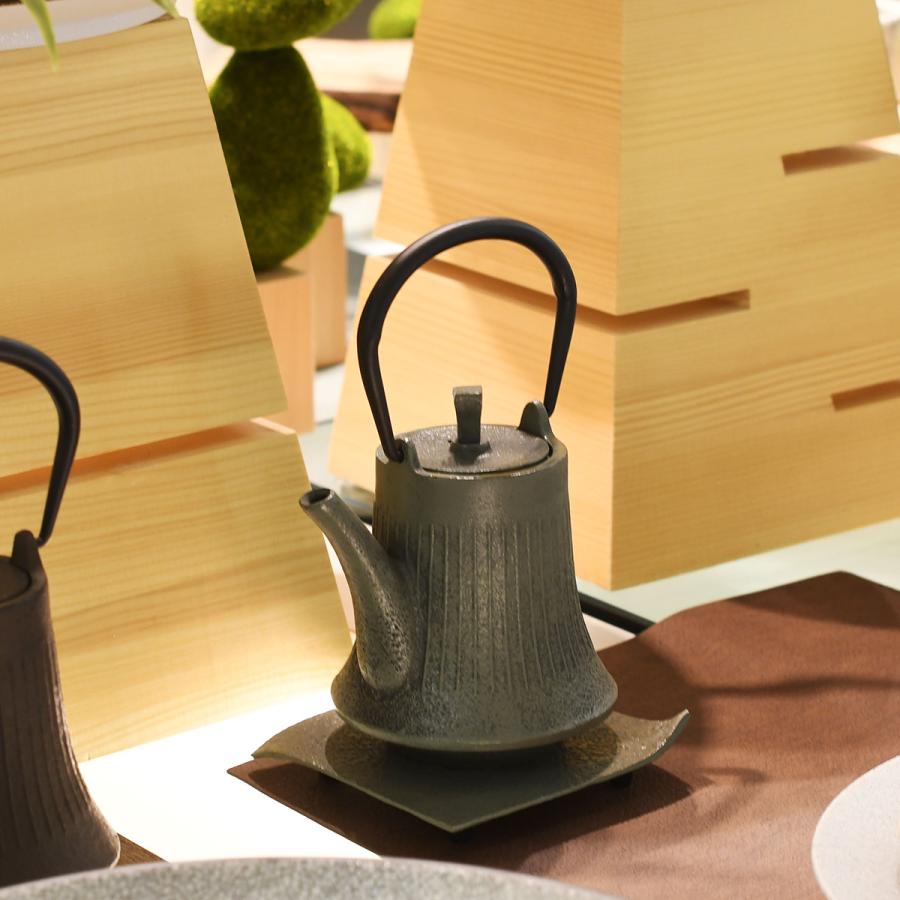 取り寄せ商品】南部鉄びん NANBU TETSUBIN 急須 竹 3色 NT0106 : 輸入