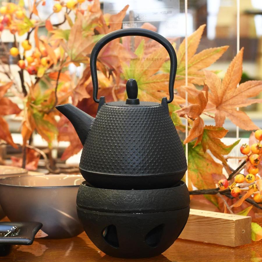 はげちゃびん 取り寄せ商品】南部鉄びん NANBU TETSUBIN ウォーマー木台付 NT0109