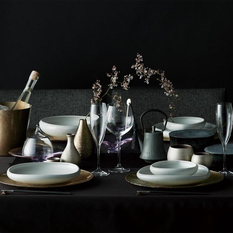 取り寄せ商品】宙 SORA -作山窯- 高台プレートLow 2色【日本製