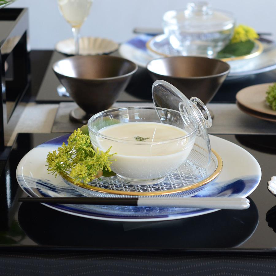 和食器−for Japanese Cuisine−】蓋物 No.10070 CR 413590【ガラス
