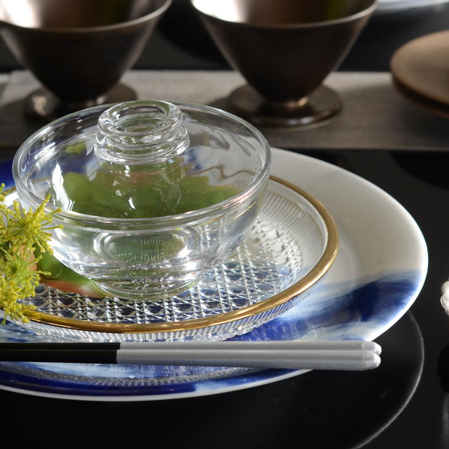 和食器−for Japanese Cuisine−】蓋物 No.10070 CR 413590【ガラス