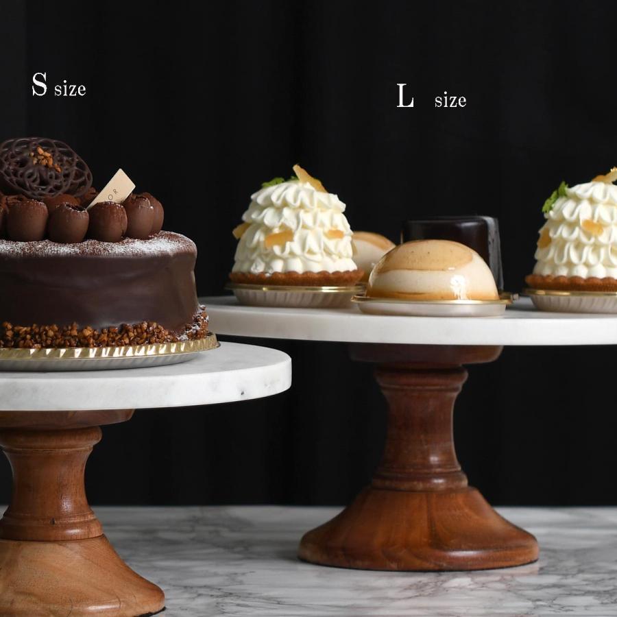 Queen Ann クイーンアン マーブルケーキスタンドL QA-SKW-1647