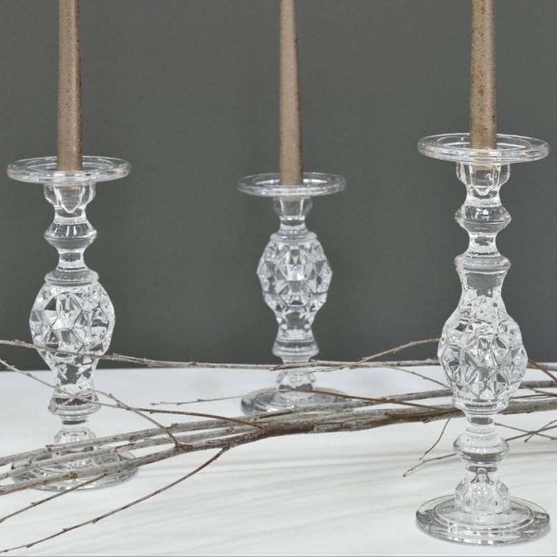 Barok ガラスキャンドルホルダー キャンドルスタンド 着後レビューで 送料無料 ｓサイズ Rasteli ベルギー インテリア 飾り おしゃれ 装飾 蝋燭立て 雑貨 スタンド ガラス