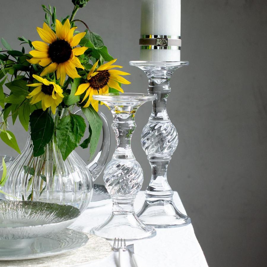 Twzzler ガラスキャンドルホルダー Lサイズ 69308 : 輸入インテリア