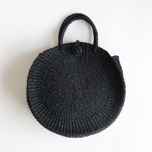 ABACA バッグ フラットサークル 423087【Viva La Vida ハンドバッグ