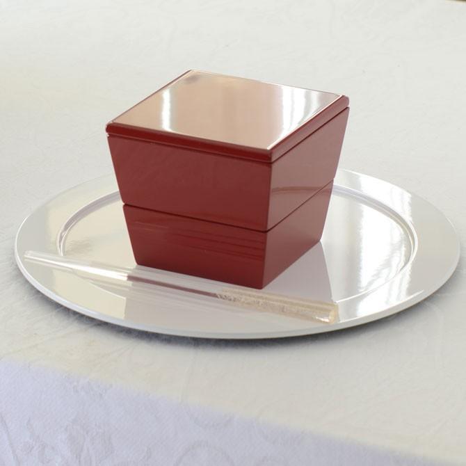 祖雅堂　漆の和風テーブルマット４枚セット プレスプレート 4色【日本製 漆器 和食器 和モダン おしゃれ