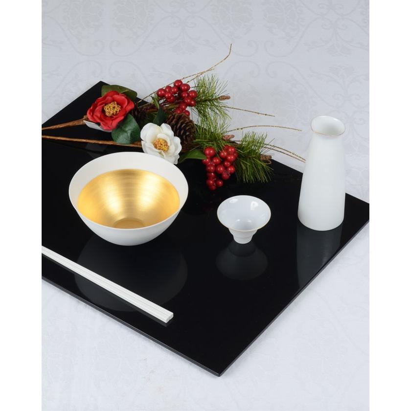 新品未使用 折敷 43cm 乾漆 漆器 2枚セット 長角フラットプレイスマット shima-70-4.jpg