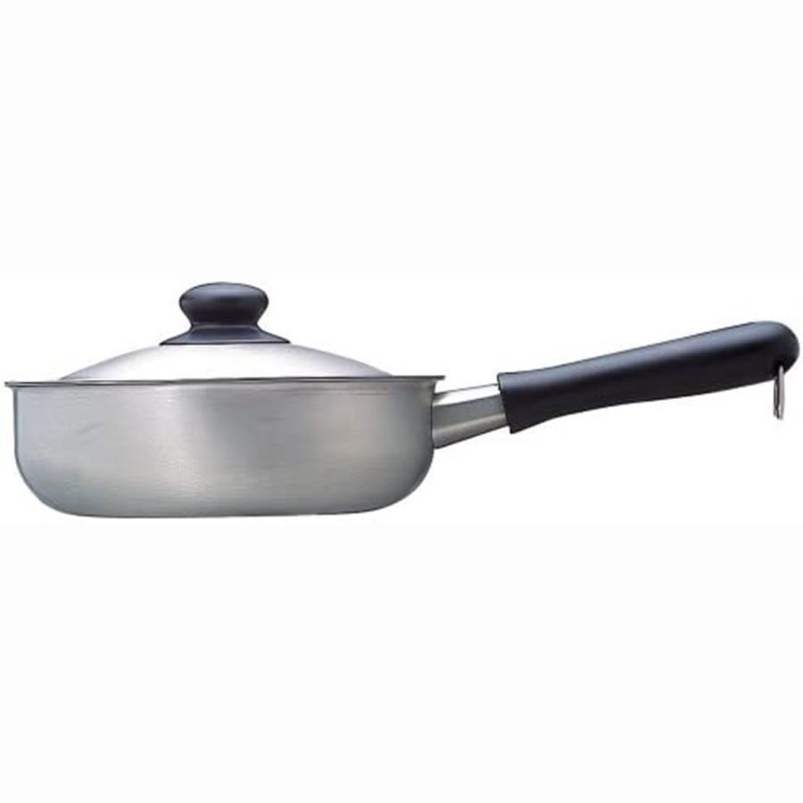 柳宗理 ステンレス片手鍋（蓋付）22cm 満水2.5L : 輸入インテリア雑貨