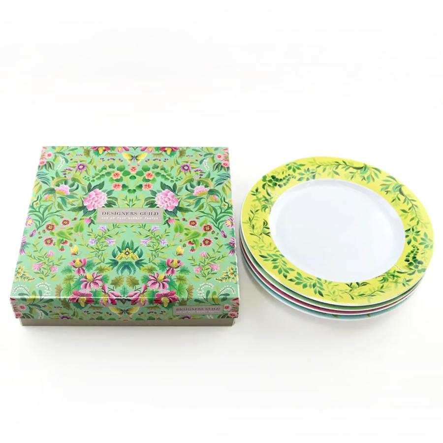 IKEBANA ディナープレート 4枚セット【DESIGNERS GUILD デザイナーズギルド テーブルウェア イギリス 磁器 食器 お皿 おしゃれ ギフト プレゼント】の画像