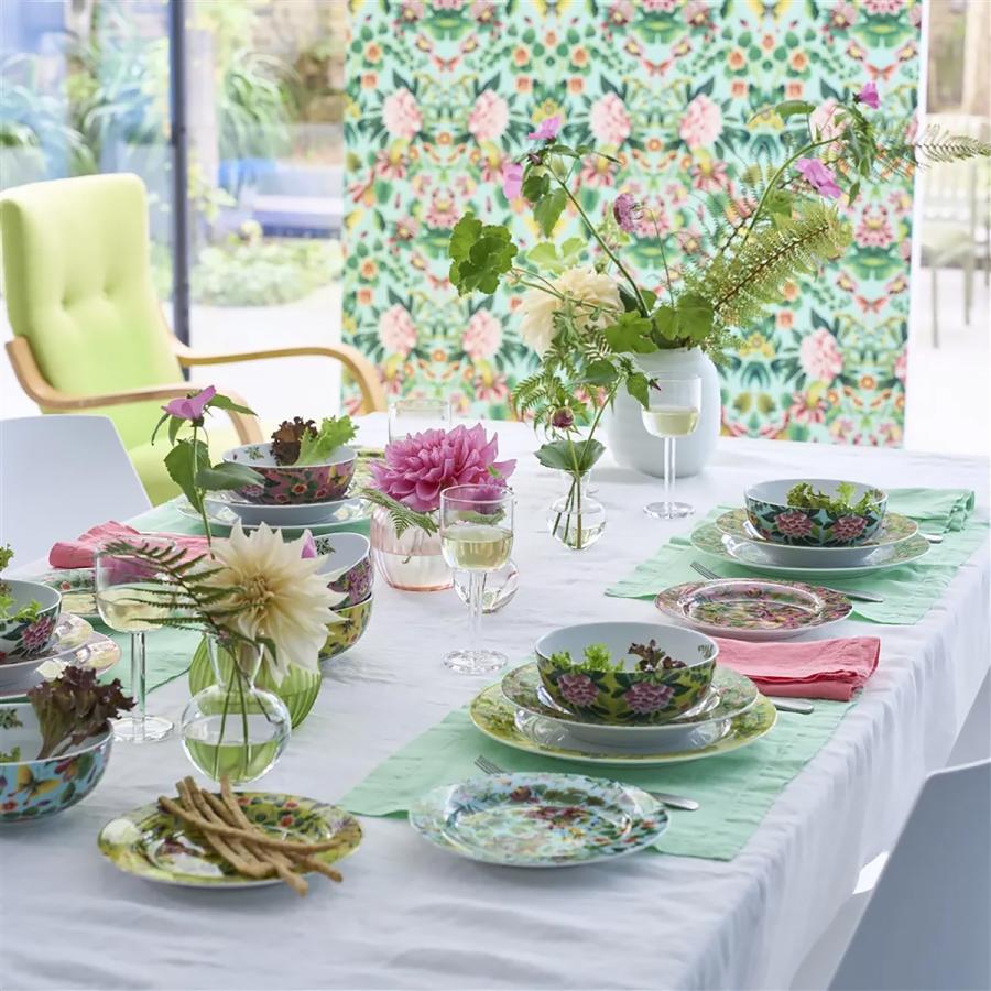 IKEBANA ディナープレート 4枚セット【DESIGNERS GUILD デザイナーズギルド テーブルウェア イギリス 磁器 食器 お皿 おしゃれ ギフト プレゼント】の画像