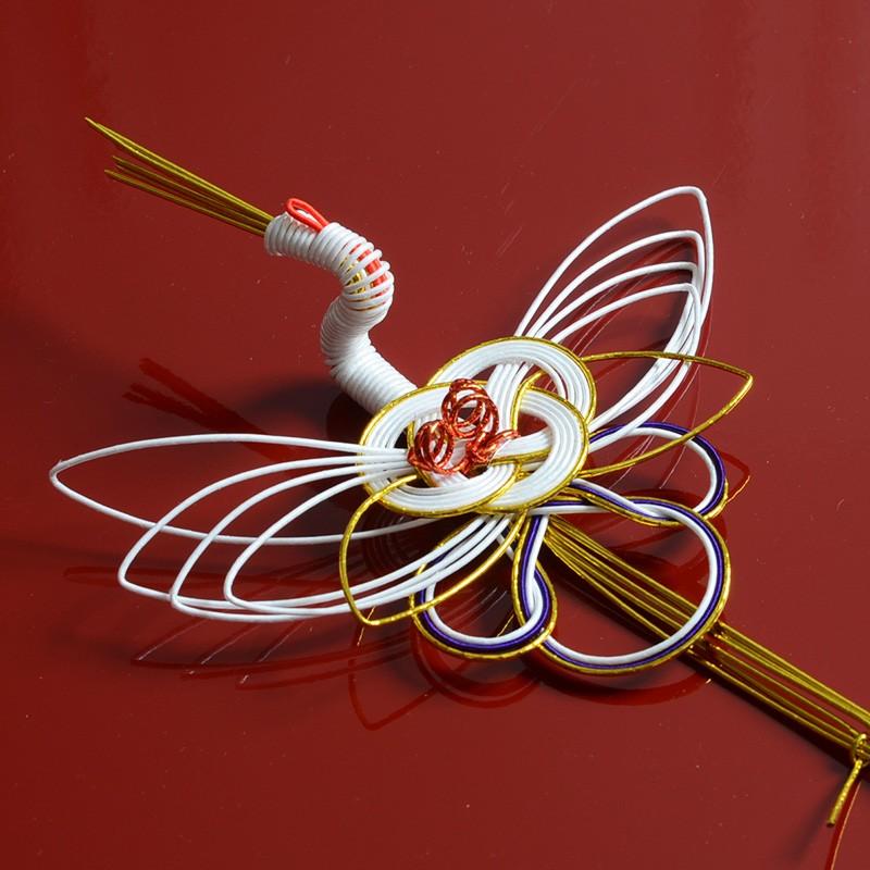 京水引 京飾り 鶴ｂ ５個セット So 15 和モダン おしゃれ おもてなし お祝い お正月 おめでたい おせちグッズ 飾り 水引 装飾 Yu So 15 輸入インテリア雑貨queen Ann 通販 Yahoo ショッピング