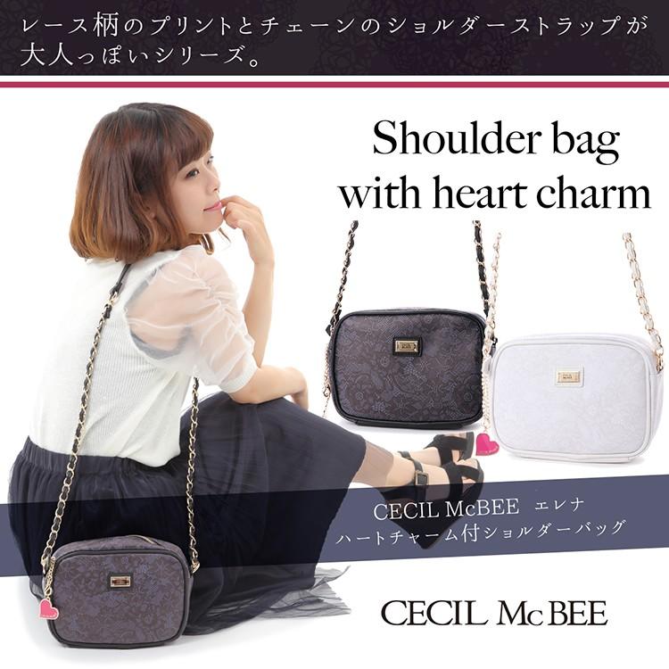 Cecil Mcbee セシルマクビー エレナ レース柄プリントミニショルダー 006 クインバッグヤフー店 通販 Yahoo ショッピング