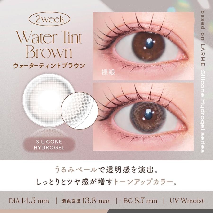 ラルム 2ウィークシリコーン LARME 2week Silicone (1箱6枚)( ２週間装用 送料無料 カラコン カラーコンタクト コンタクト  度あり 度なし 2week ) | LARME | 04