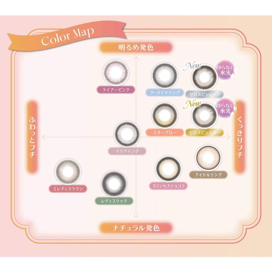 【20%OFFクーポン】＝LOVE 大谷映美里プロデュース ミレディ melady (1箱10枚入り)( 水光 軸固定 みりにゃ カラコン ワンデーカラコン アイドル ) | ブランド登録なし | 14