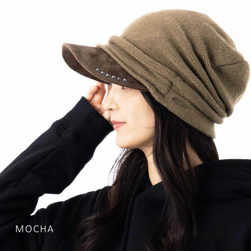30%offセール2,310円】 帽子 レディース ニット帽 小顔効果や防寒対策  