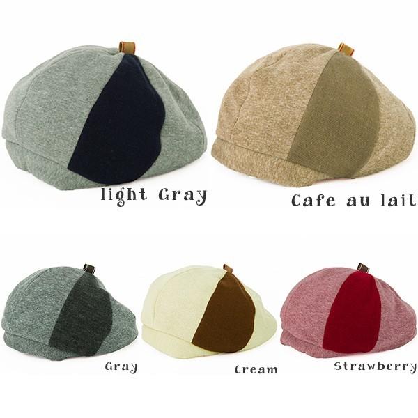 帽子 レディース ベレー帽 2サイズボリュームスウェットベレー 大きいサイズ ベレー 秋冬 秋 冬 大きめ SALE セール | QUEENHEAD | 07