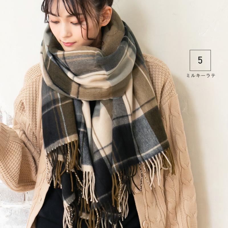 QUEENHEAD（クイーンヘッド） ストール 大判 まるでウールの様な肌触り