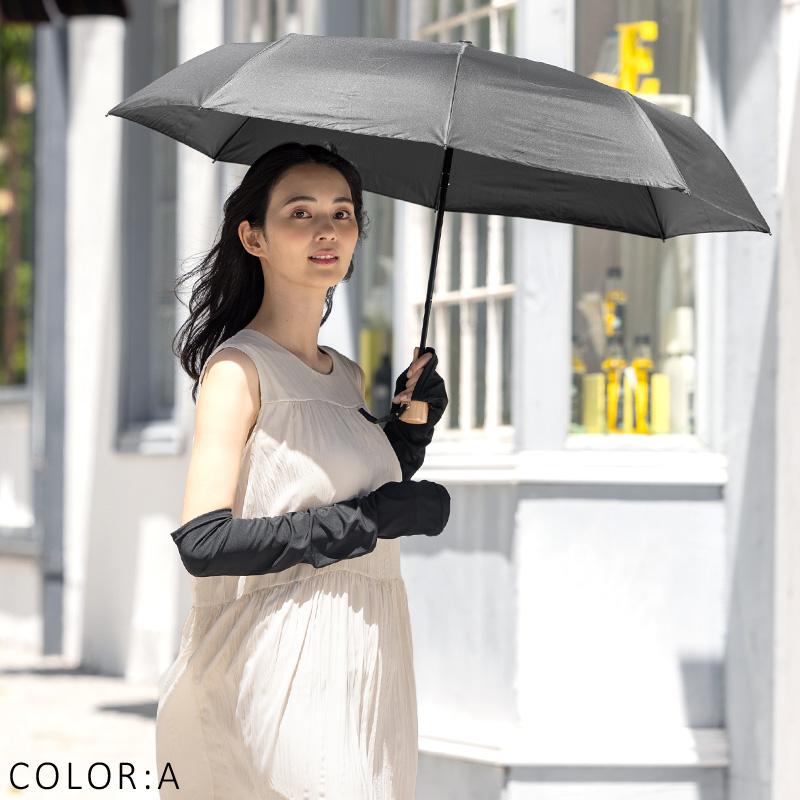 完全遮光 日傘 遮光率100% UV カット 晴雨兼用 傘 撥水