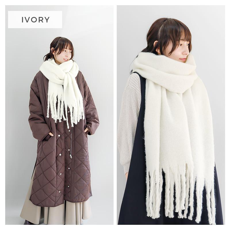 QUEENHEAD（クイーンヘッド） ストール 大判 「もこもこ大判ストール