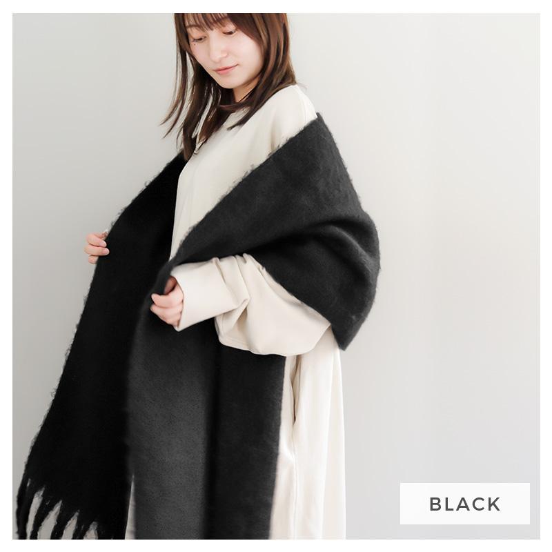 QUEENHEAD（クイーンヘッド） ストール 大判 「もこもこ大判ストール