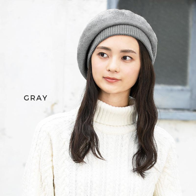 QUEENHEAD 帽子 レディース 締め付けゼロ ゆったりリブベレー帽 QUEENHEAD 帽子 レディース 締め付けゼロ ゆったりリブベレー帽