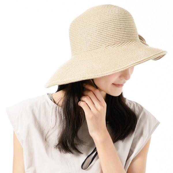 帽子 レディース UV サイズ調整可 ユーロジスタストローハット 大きいサイズ 麦わら帽子 つば広 ハット 春 夏 母の日 半額以下セール｜queenhead｜17