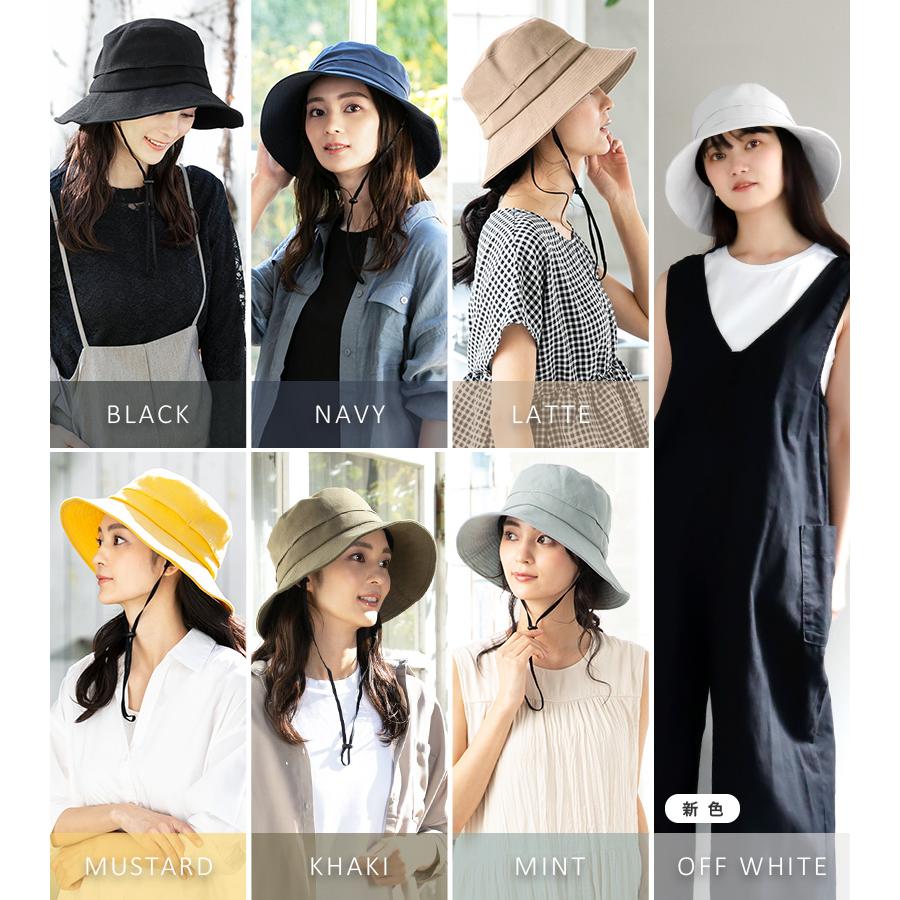 QUEENHEAD（クイーンヘッド） 帽子 レディース UV つば広 大きいサイズ