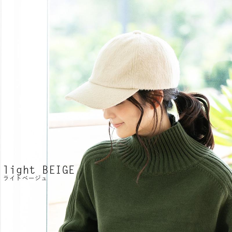 QUEENHEAD 帽子 レディース キャップ cap シャギーBBCAP ファー