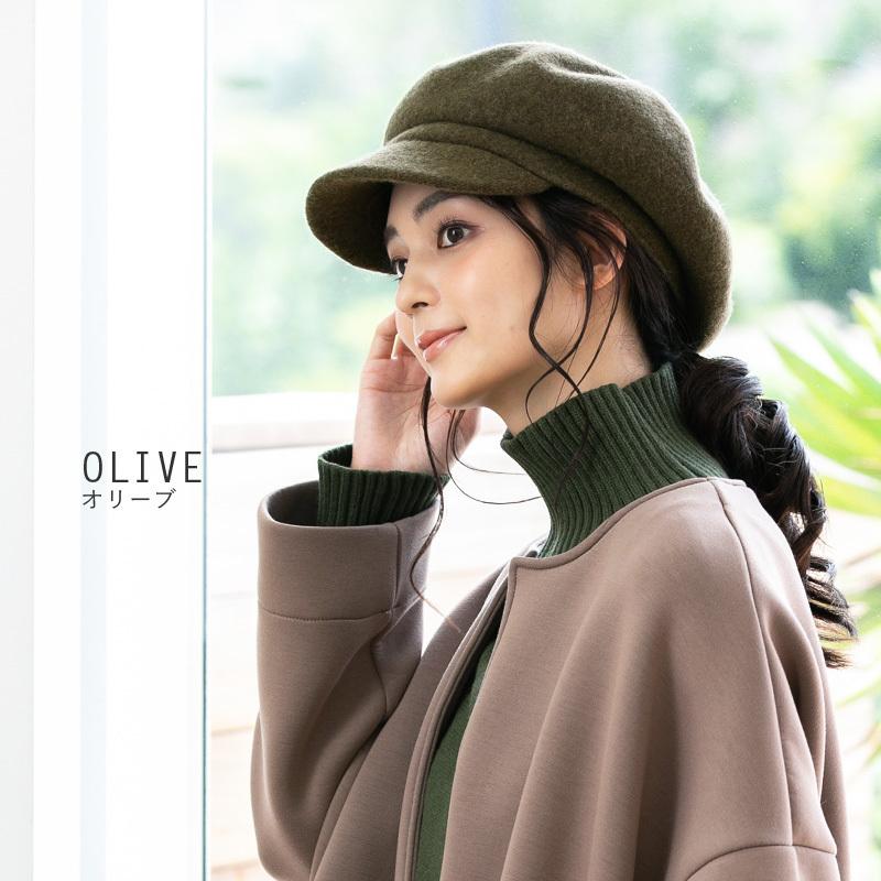 QUEENHEAD 帽子 レディース キャスケット バスク フェルト