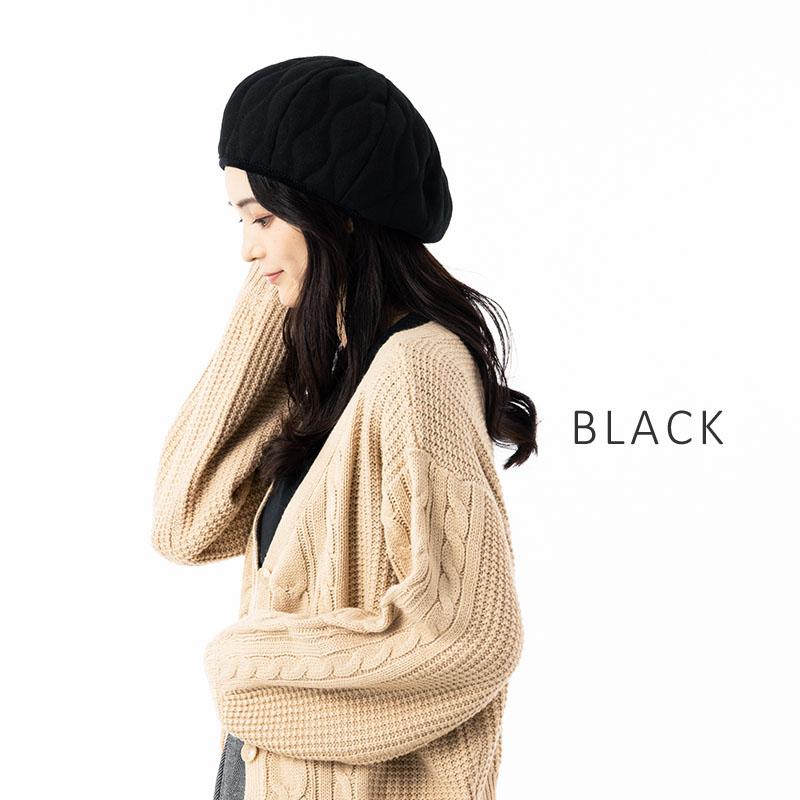 QUEENHEAD 帽子 レディース 大きいサイズ キルティングベレー