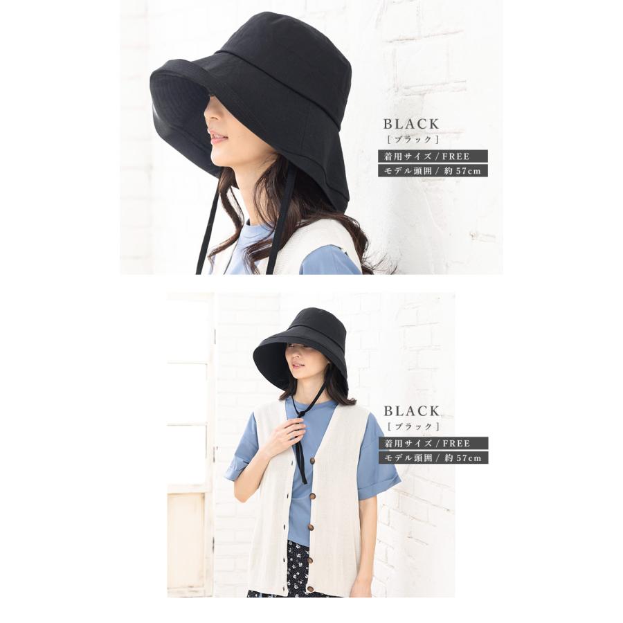 女性系　ハット 帽子 ハット フェイクレザーバケットハット「低身長・小柄女性