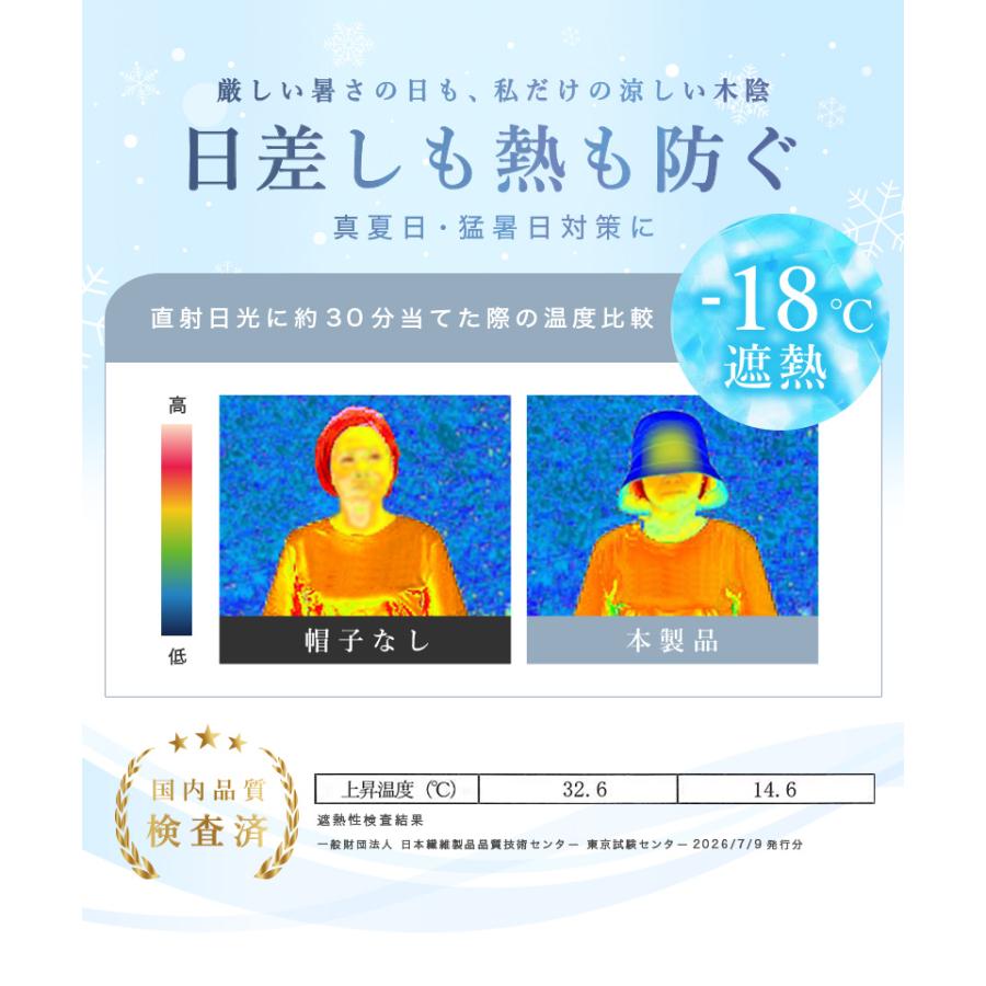 QUEENHEAD（クイーンヘッド） 帽子 レディース UVカット 完全遮光 遮光