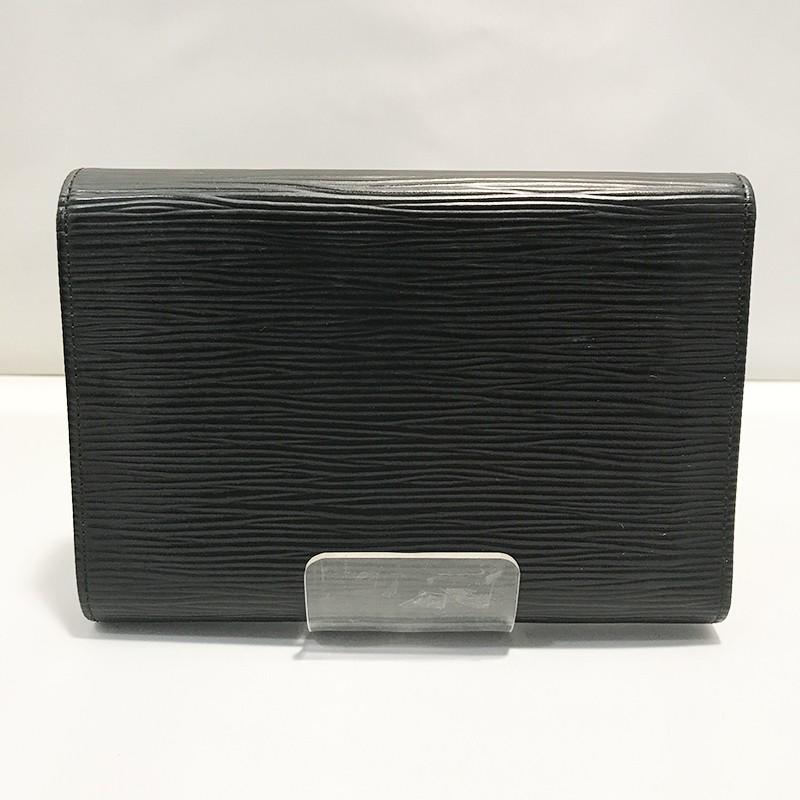 ルイヴィトン ポルトトレゾール エテュイ パピエ 三つ折り財布 エピ