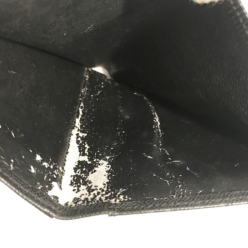 ルイヴィトン ポルトトレゾール エテュイ パピエ 三つ折り財布 エピ