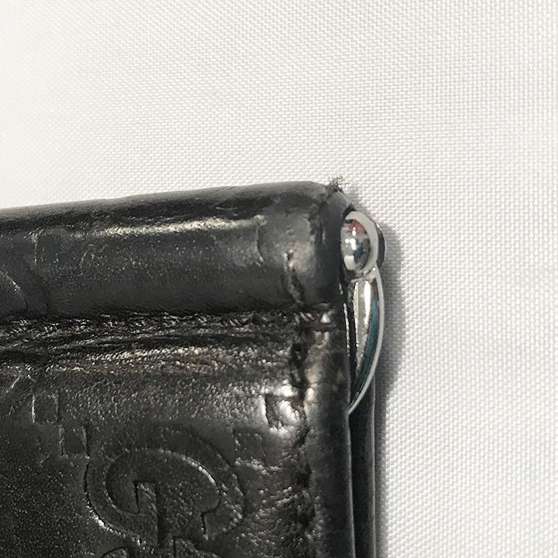 GUCCI グッチ 財布 マネークリップ グッチシマ 札入れ カード入れ