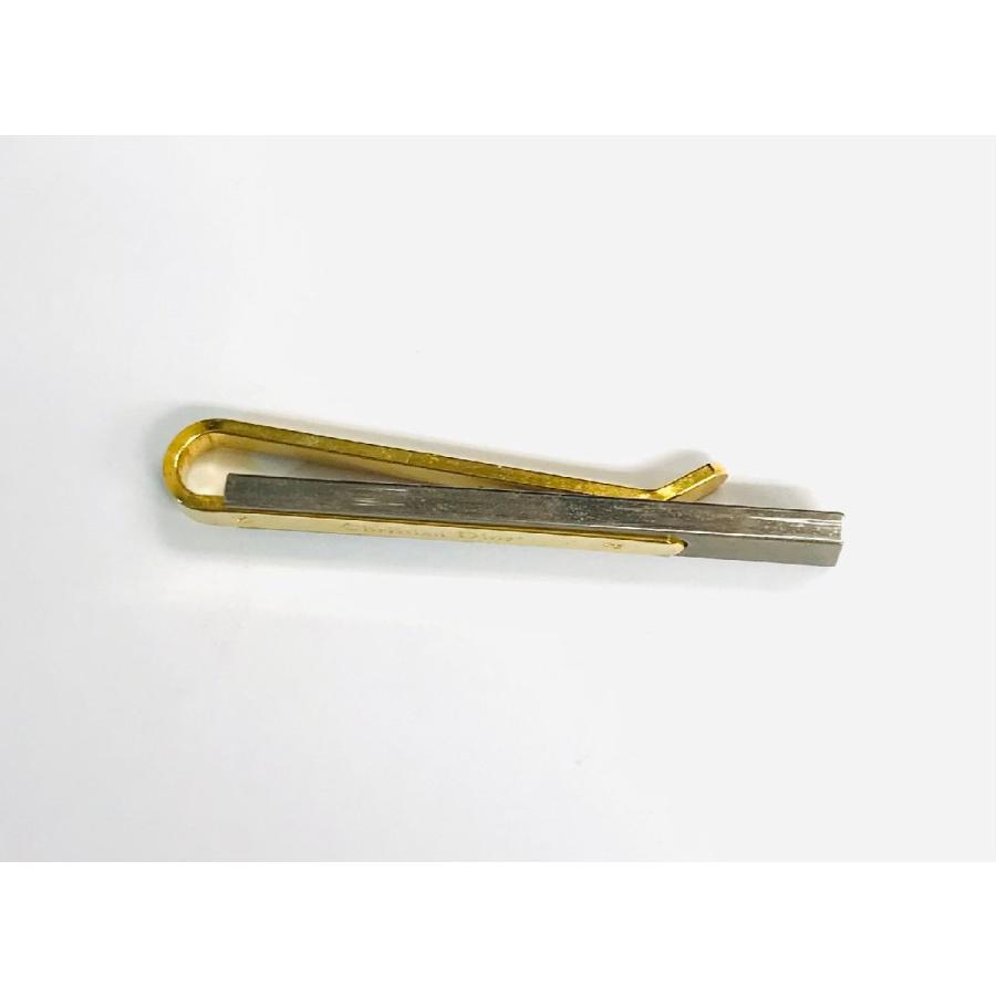 クリスチャンディオール　ネクタイピン　ゴールド×シルバー　qob.YQS19 |  | 02