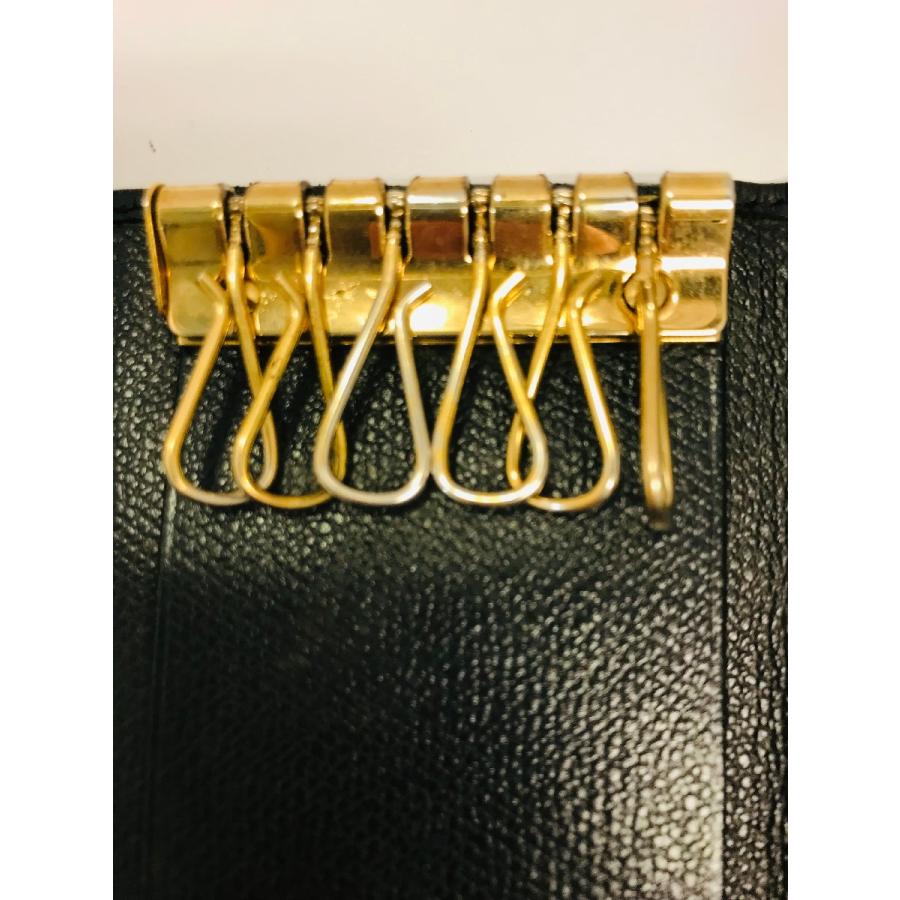 CHANEL シャネル 6連 レザー キーケース ブラック qob.YTH01 : QUEEN