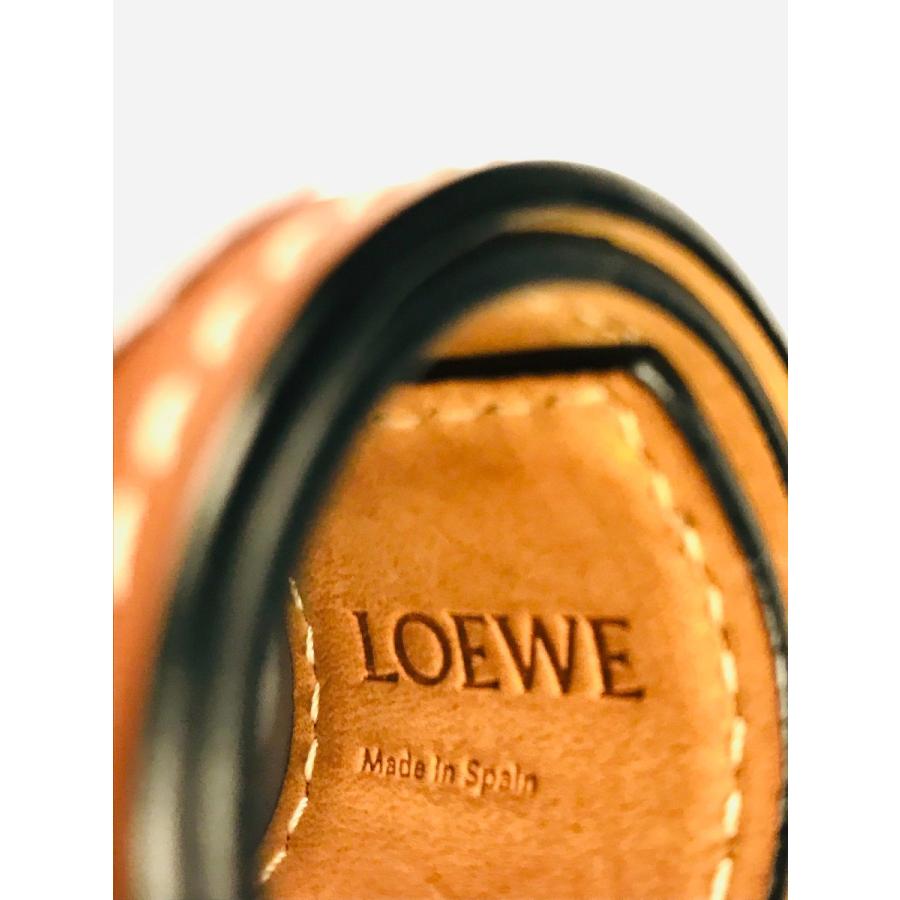 LOEWE LOEWE ロエベ アナグラム 革レザー キャメル ブレスレット LOEWE LOEWE ロエベ アナグラム 革レザー キャメル ブレスレット