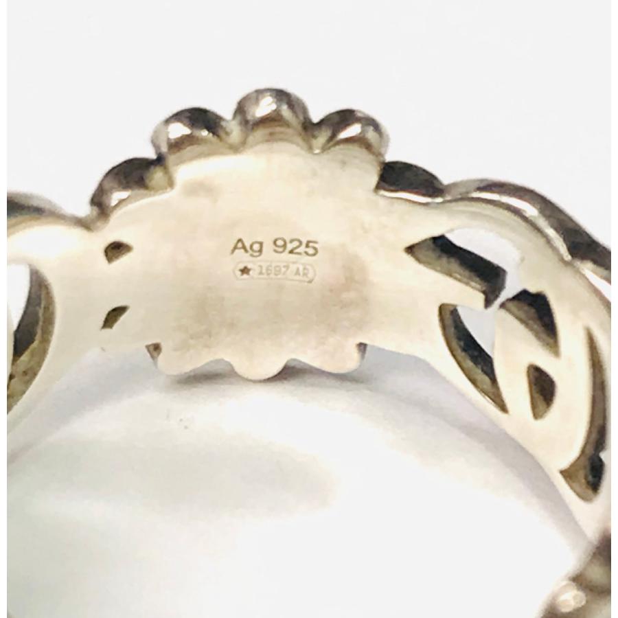 GUCCI グッチ ダブルG マザー シルバーリング 9号 qoj.YSY02 : QUEEN
