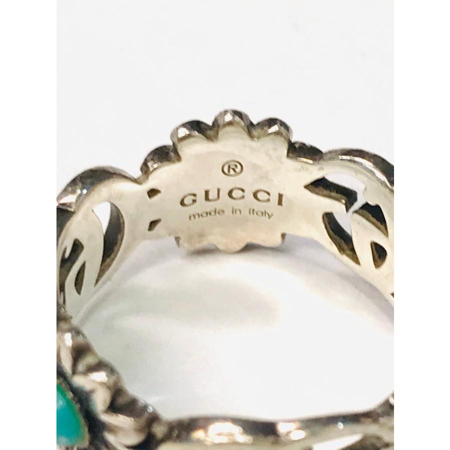 GUCCI グッチ ダブルG マザー シルバーリング 9号 qoj.YSY02 : QUEEN