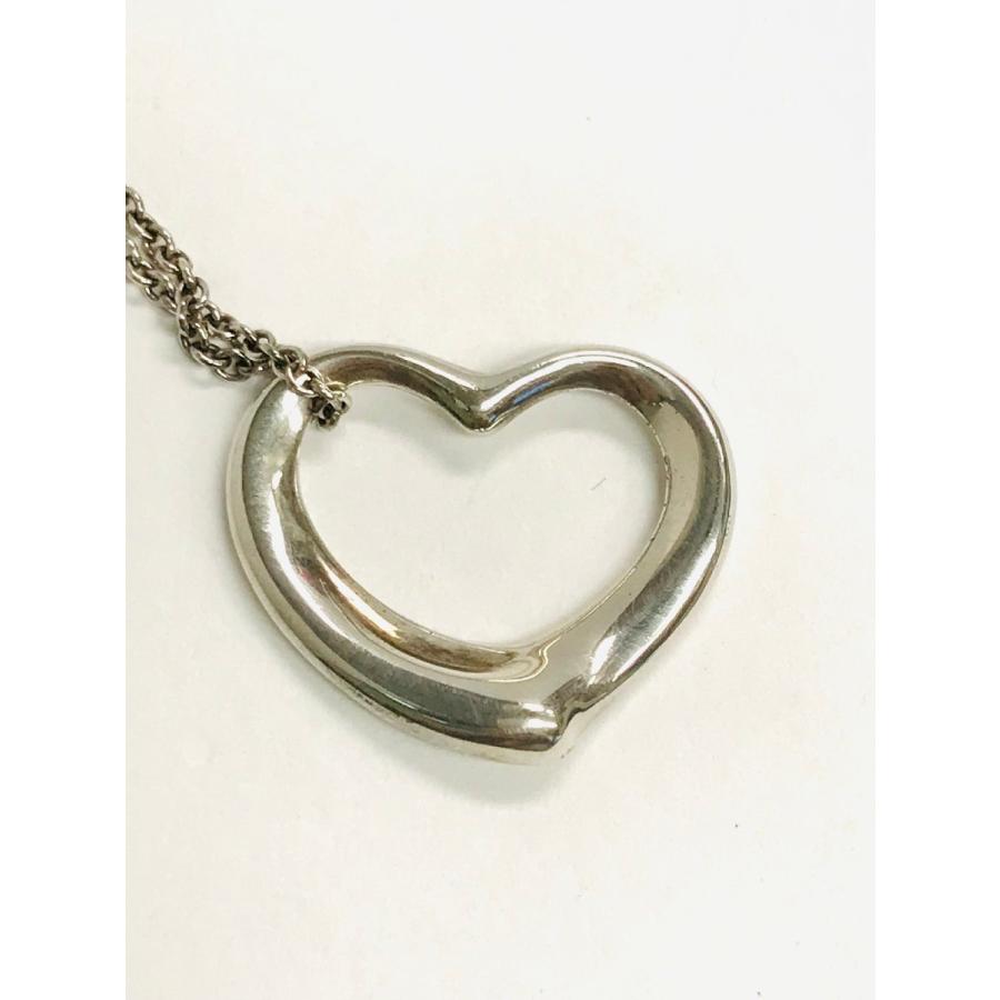 TIFFANY＆CO. ティファニー SV925 オープンハート ネックレス qoj